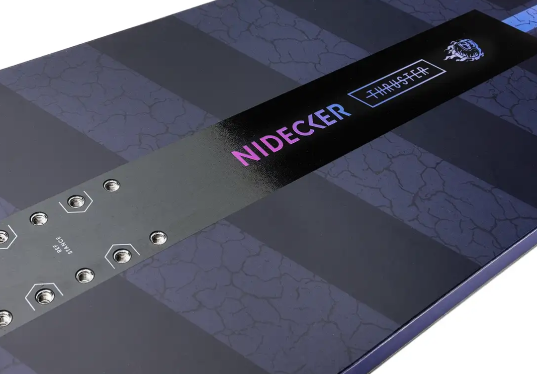 Nidecker ThrusterSnowboard specialist from Sideways speaks.