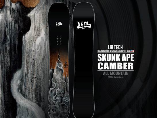 Lib Tech Skunk Ape CamberSnowboard specialist from Sideways speaks.