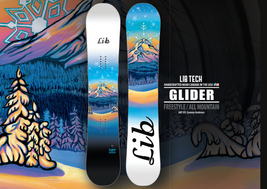 Lib Tech Glider Snowboard Donna 139