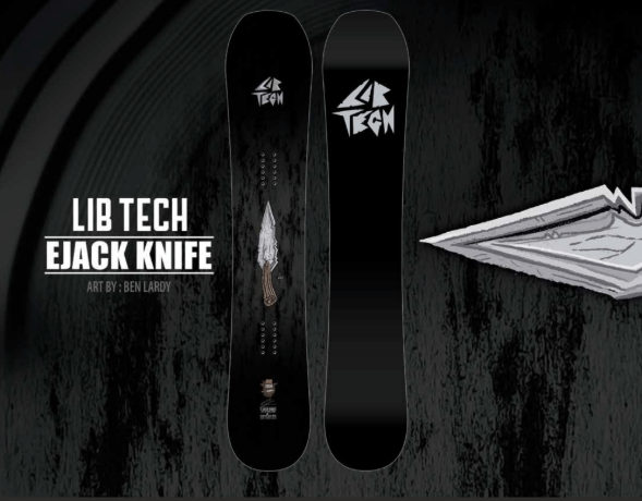 Lib Tech EJack KnifeSnowboardspecialist von Sideways im Wort