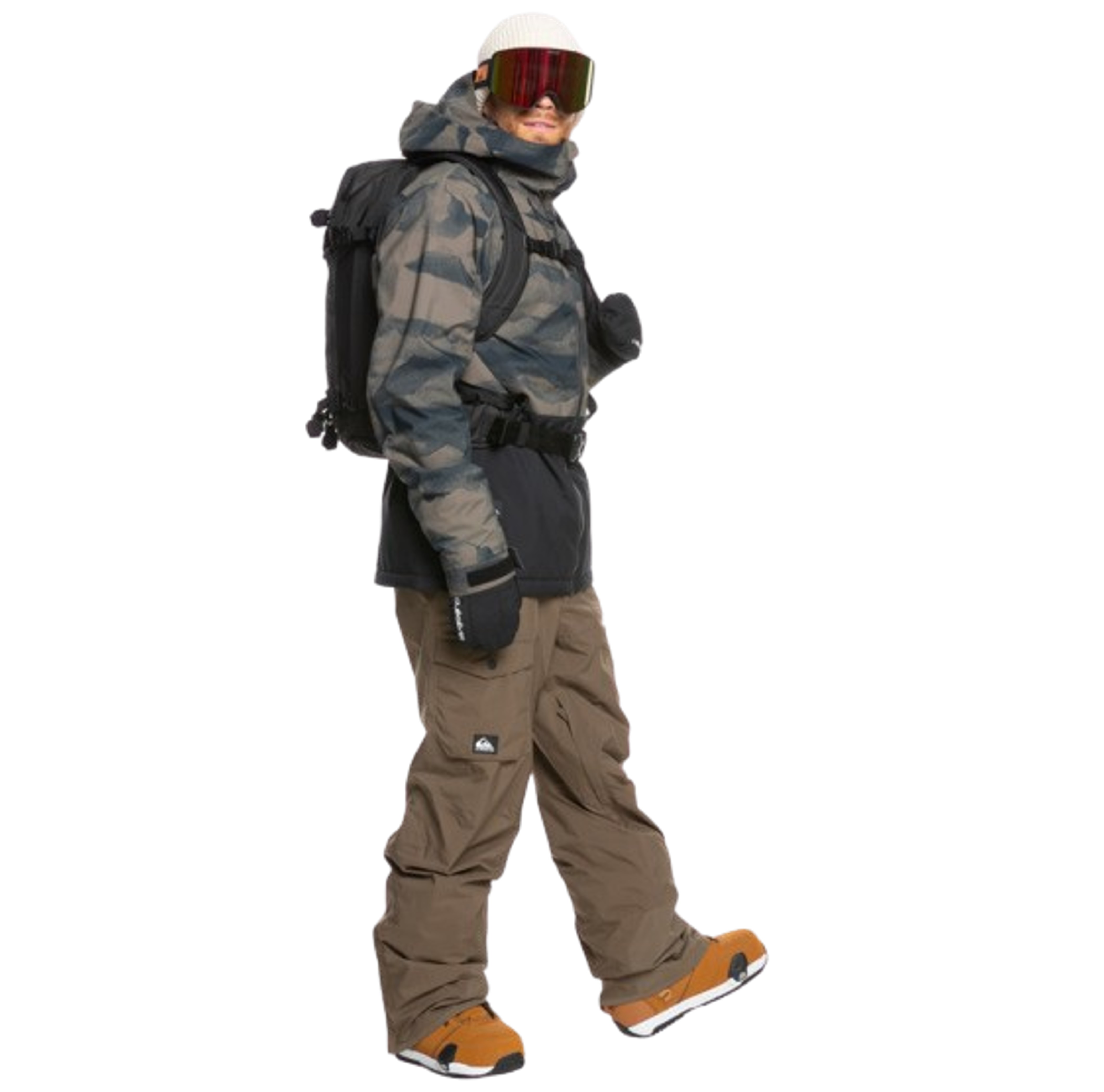  Quicksilver Mission Printed Block Jacket  