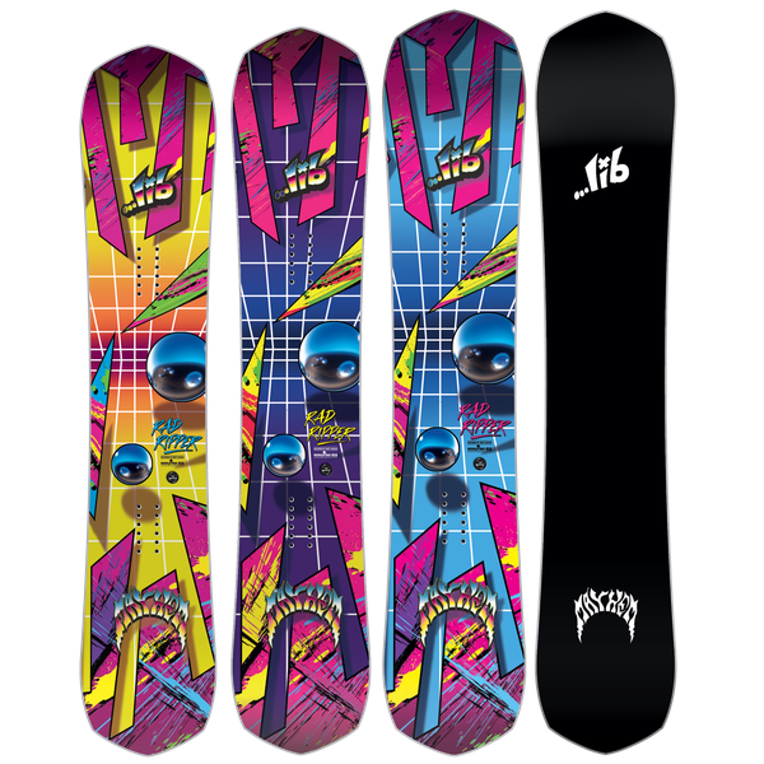 Lib Tech Mayhem Rad RipperSnowboardspecialist fra Sideways taler.