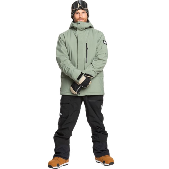  Quicksilver Mission Solid Jacket Sea Spray 