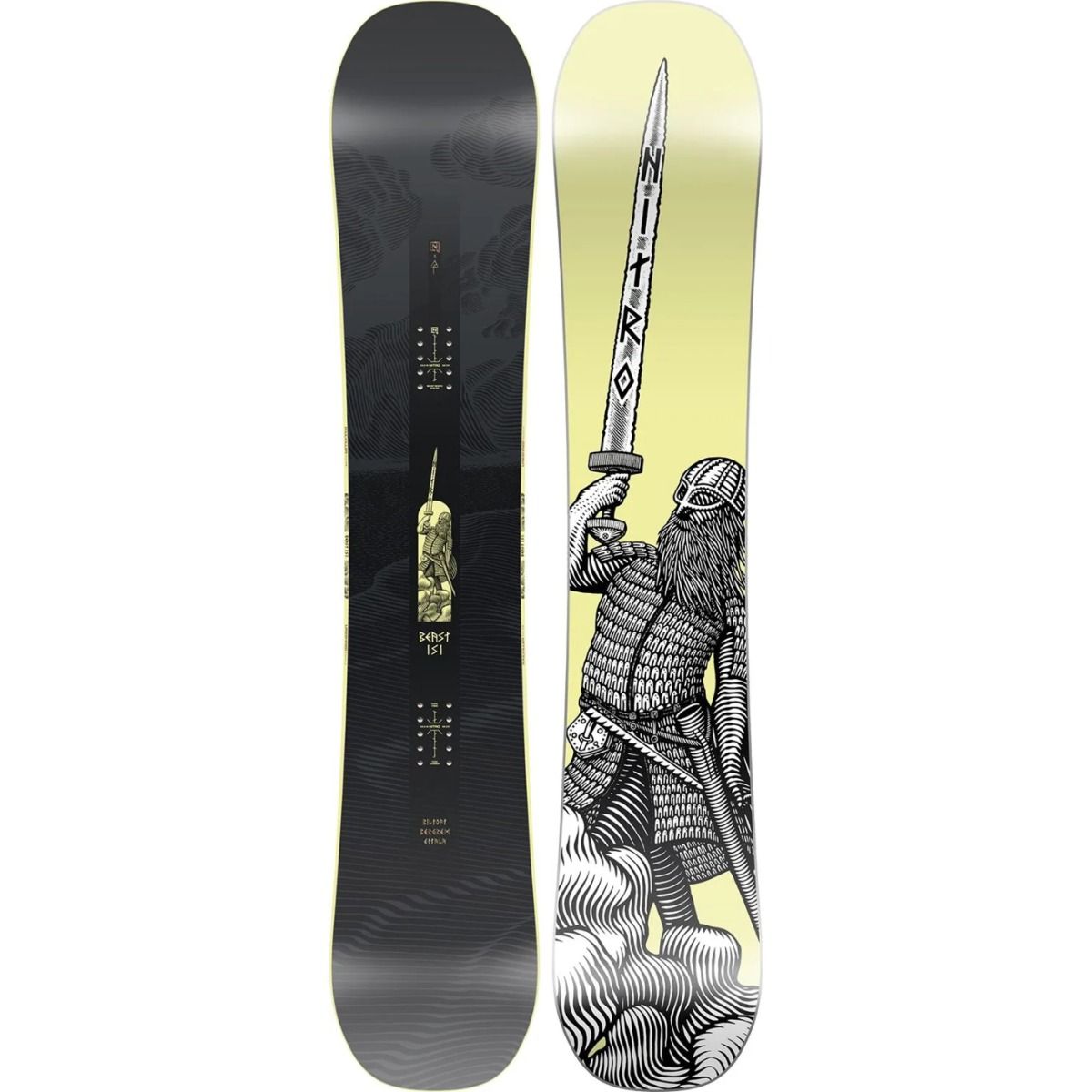 The #1 Nitro Beast Snowboard