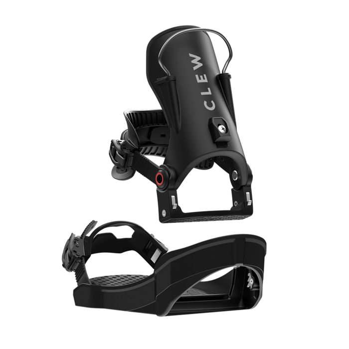 Clew Independence 1.0 Black Bindinges | La tienda de snowboard #1