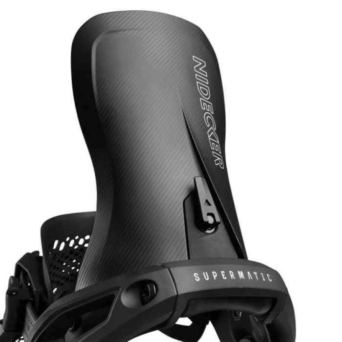 The #1 Nidecker Supermatic LT Black Binding