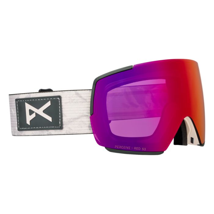 Anon M5 Sediment Perceive Sunny Red – ultimate contrast snow goggles