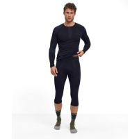 Falke Warm 3/4 Tights Men Thermobroek black