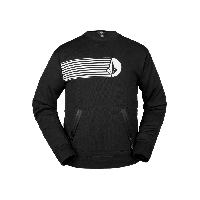 Volcom Let It Storm Crew Sweater black