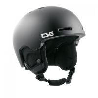 TSG Vertice solid black helm