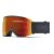 Goggles with cylindrical lens logo