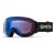 Goggles with photochromic lens logo