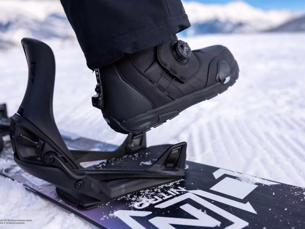 nitro step on bindingen