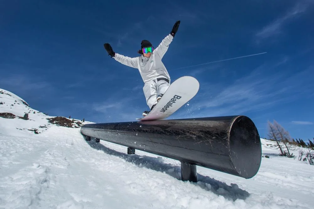 snowboard met een true twin shape