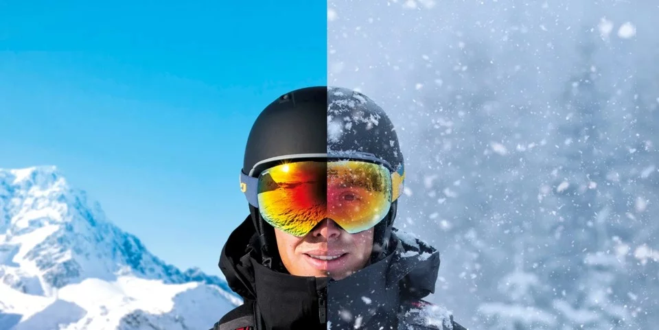 goggles met photochromatische lens