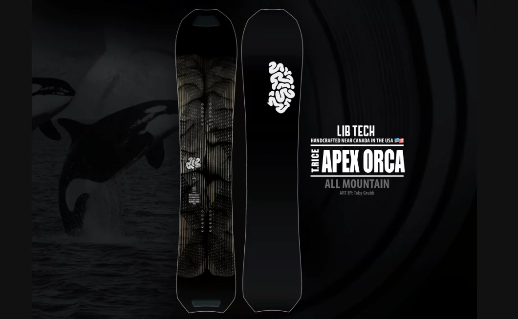Lib Tech Apex OrcaSnowboardspecialist fra Sideways taler.