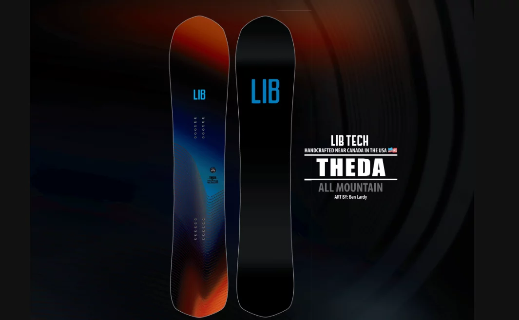 Lib Tech ThedaEspecialista en tablas de snowboard de Sideways habla.