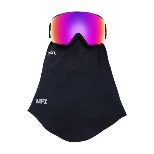  Anon M5 Black PERCEIVE Sunny Red + MFI Facemask 