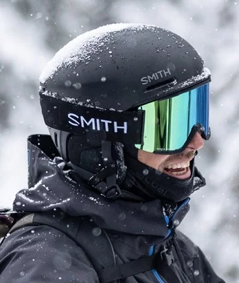 Smith Squad XL Chalk Chromapop Sun Black Gold Mirror