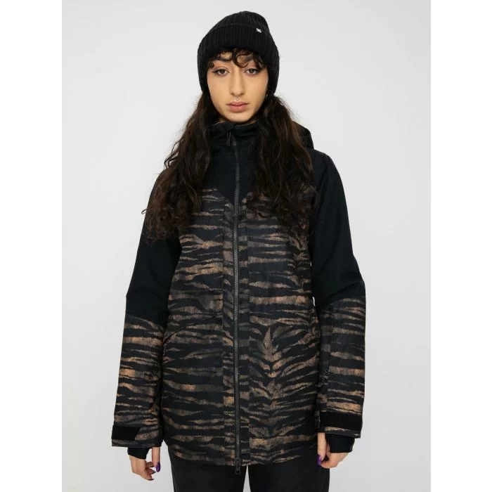 Volcom\u0020Shelter\u00203D\u0020Stretch\u0020jacket\u0020tiger\u0020print