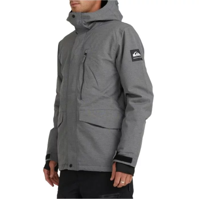 Quiksilver\u0020Mission\u0020Solid\u0020Jacket\u0020majolica\u0020blue
