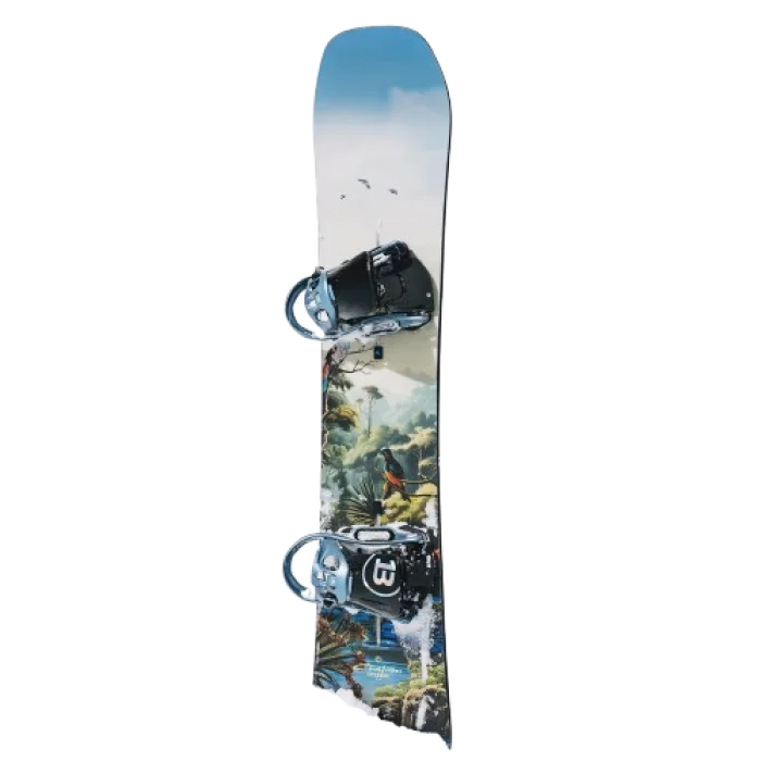 The #1 Burton Custom Camber Jungle Snowboard