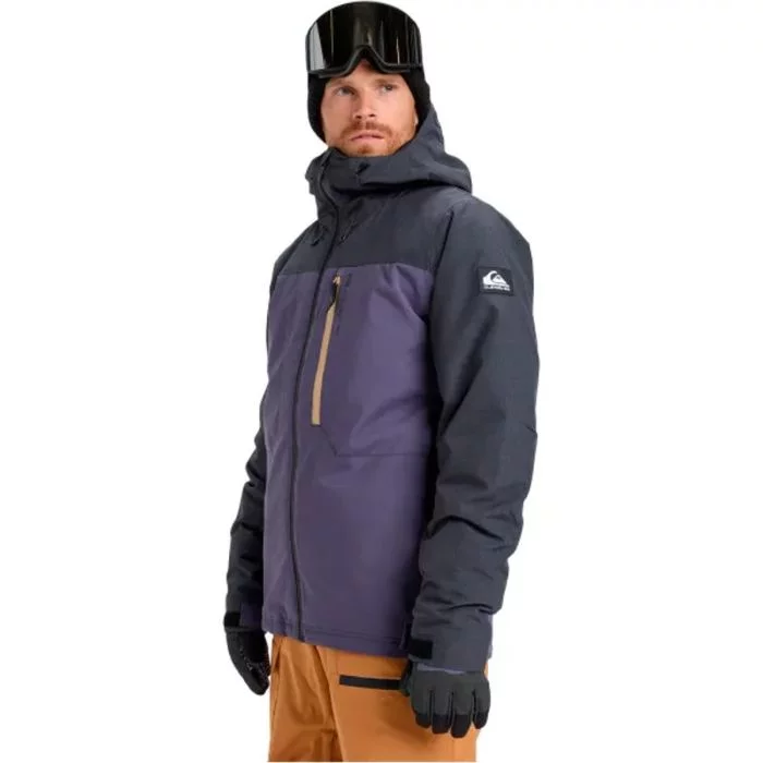 Quiksilver\u0020Dawson\u0020Jacket\u0020Graystone