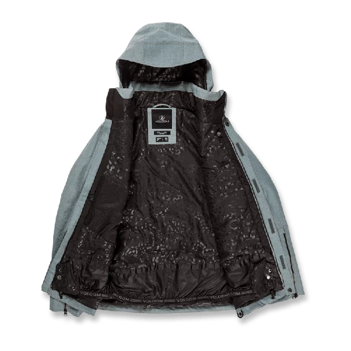 Volcom\u0020Sherwin\u0020Insulated\u0020jacket\u0020green\u0020ash