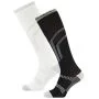 Poederbaas\u0020Striped\u0020Ski\u0020Socks\u00202\u002Dpack\u000AOrange\u0020Nulti